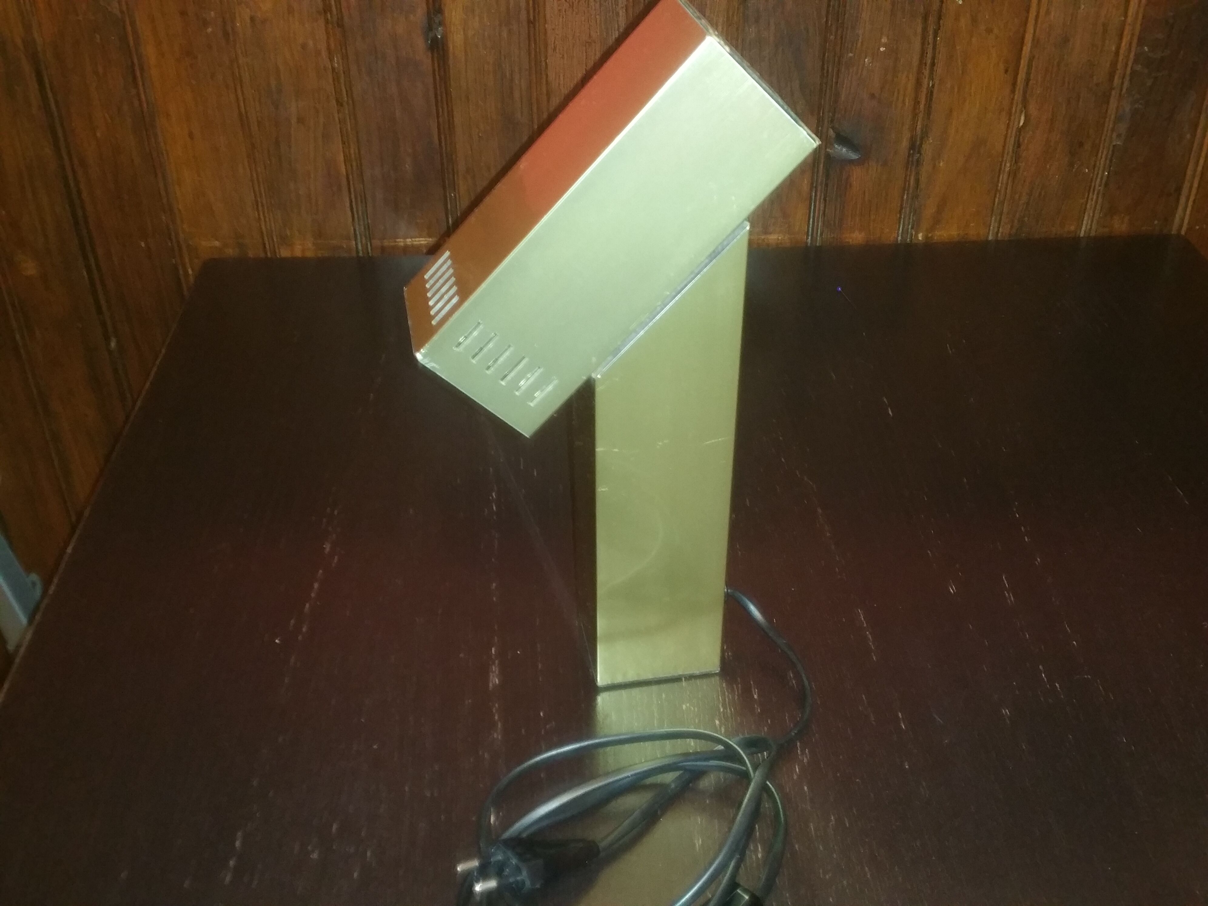 Desk lamp Glimworm by Elburg for Raak 70s vintage