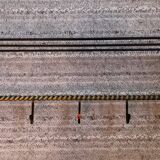 Vintage cloakroom coat rack from the 50s-60s