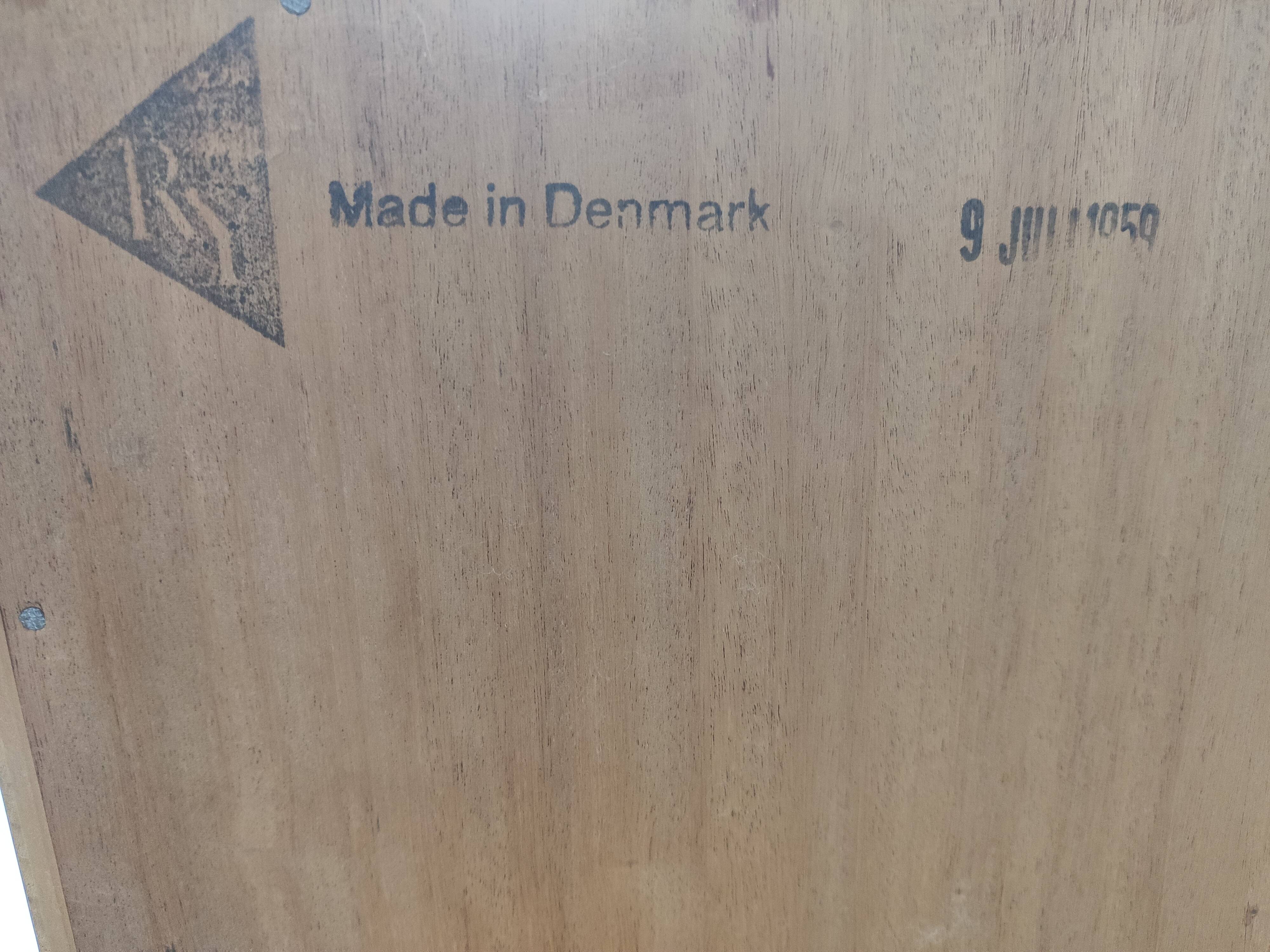 Hans Wegner teak shelf library for RY Möbler 1959