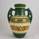 Quimper Henriot ceramic vase