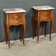 Pair of marquetry bedside tables, Louis XV style – 1960
