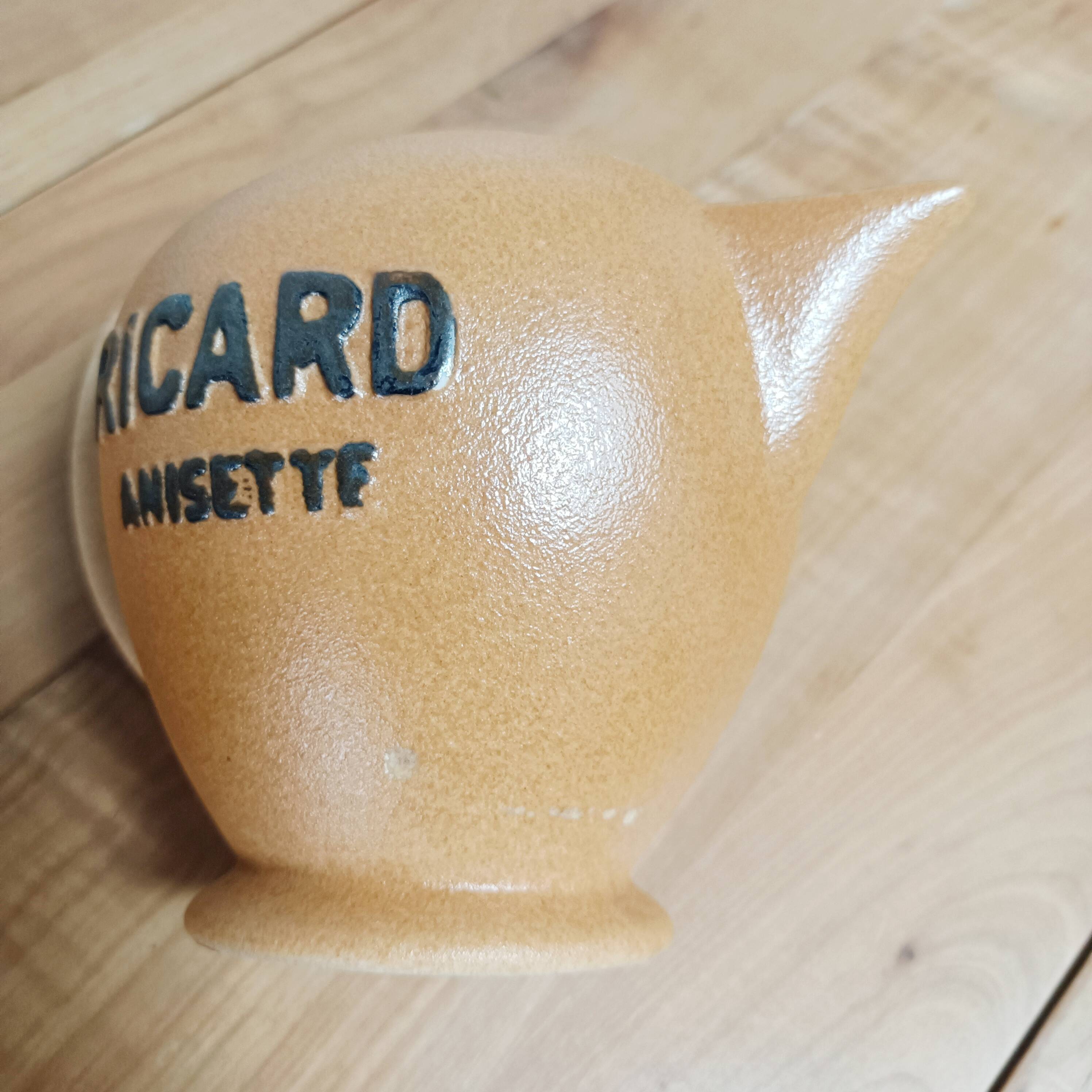Stoneware pitcher Ricard anisette