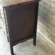 Small storage cabinet in carved oak – circa 1930