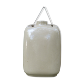 English sandstone hot water bottle dated 1942
