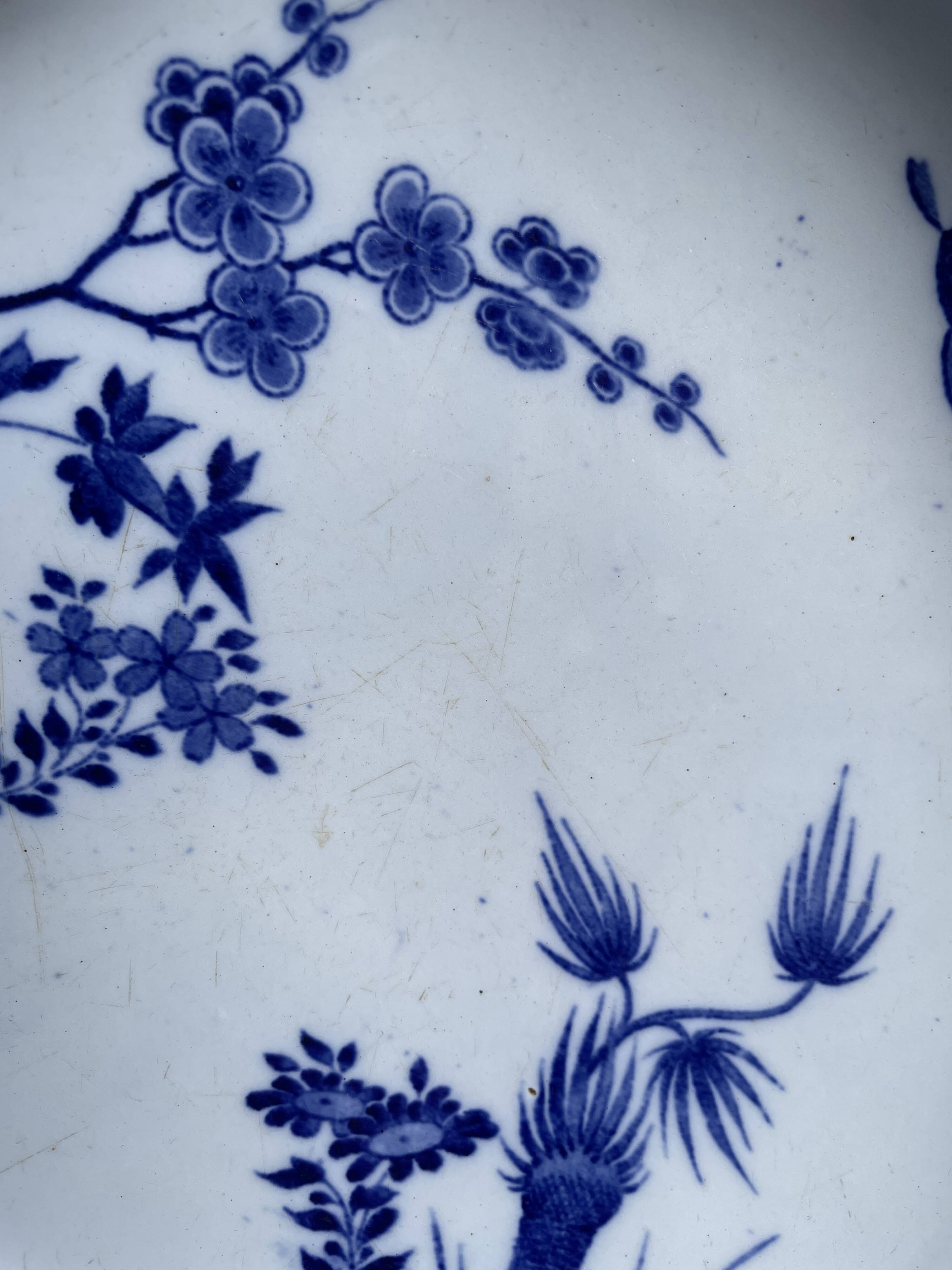 Earthenware compotier Creil & Montereau Japanese service 19th century