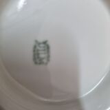 Duo tasses déjeuner porcelaine de Limoges
