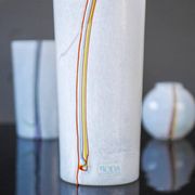 Glass vases by Vallien for Kosta Boda, set of 3