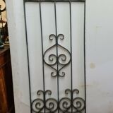 Wrought iron door grille