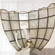 Paire d'appliques nacre coquillage