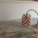 Hanging lamp with stamps