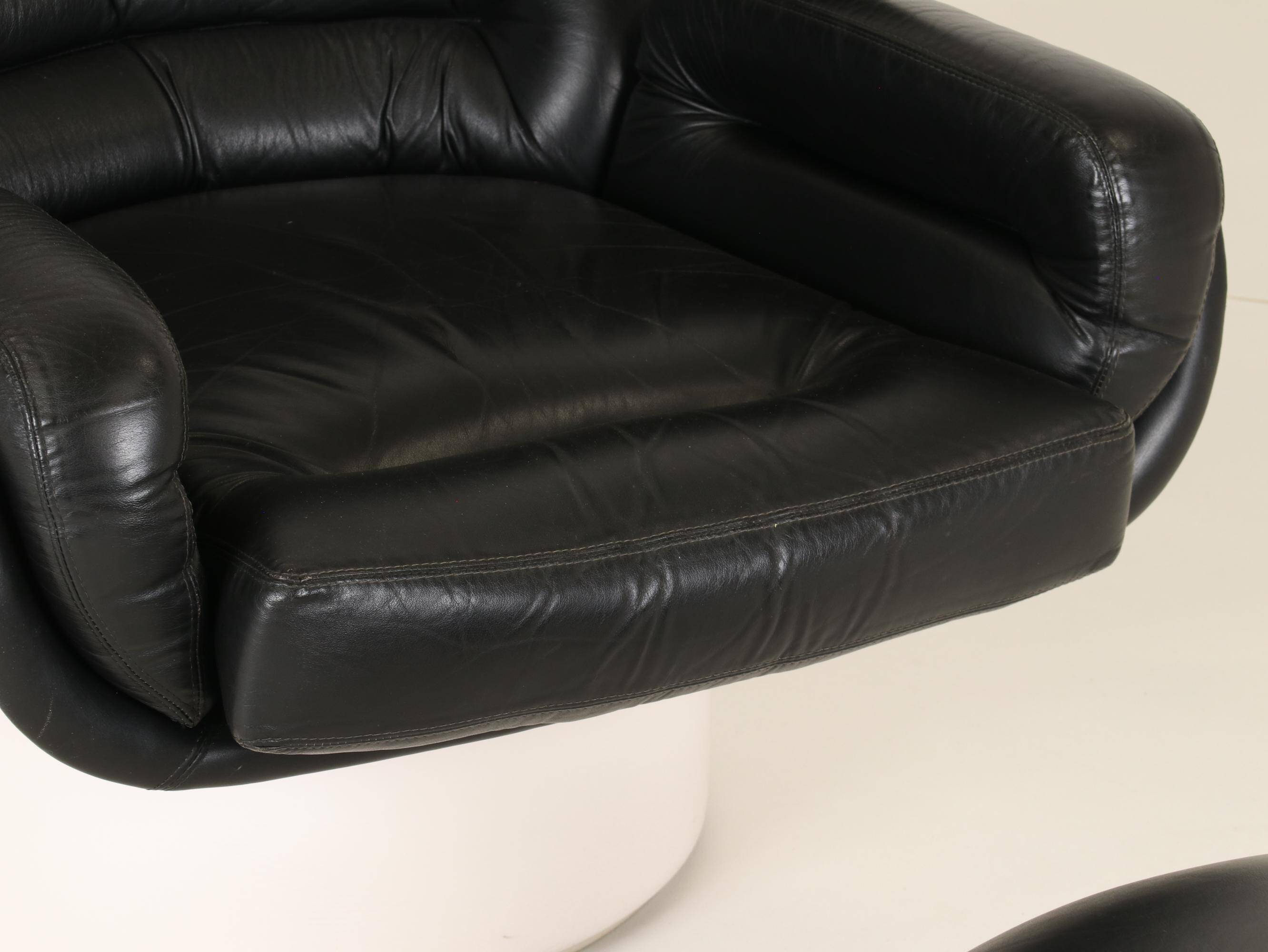 Elda Chair and Ottoman by Joe Colombo for Comfort, Italy, 1970s