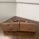 Wooden ibex bookends