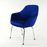 Royal blue shell chair