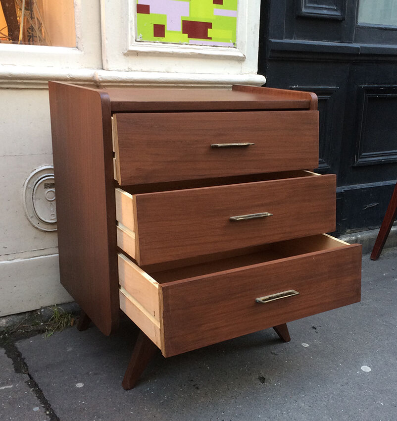 Meuble de rangement en bois 1960