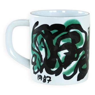 Porcelain mug, Danish design, 1987, designer: Mogens Andersen