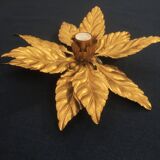 Mid-Century Florentine gold-plated ceiling light by Hans Kögl, 1960s