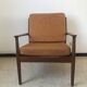 Scandinavian teak armchair by Svend Aage Eriksen for Glostrup vintage 60s