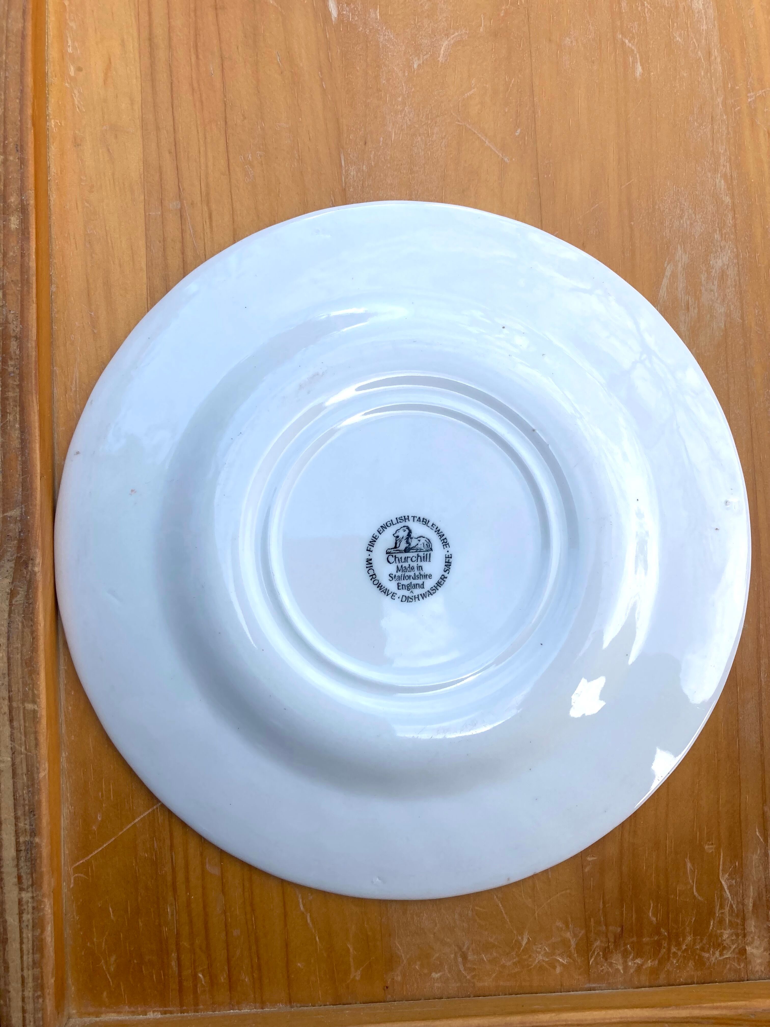 Churchill Plate Staffordshire England