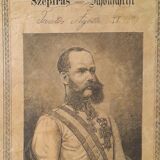 Old wedding chest painted 1891