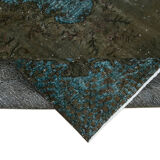 Hand-Knotted Distressed Oriental 1980s 172 cm x 271 cm Brown Carpet