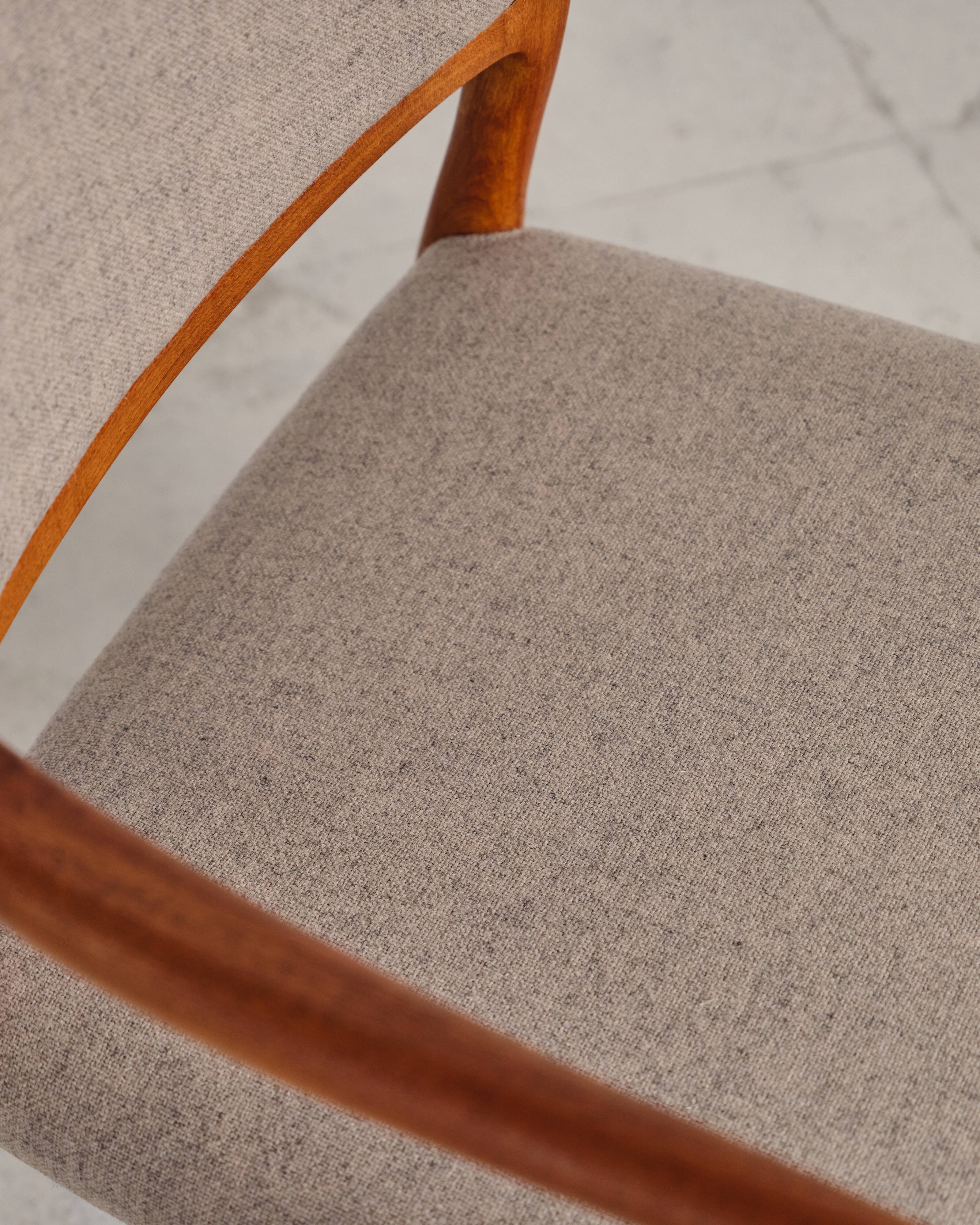 Ensemble de 2 fauteuils danois Niels O. Møller 65, design du XXe siècle