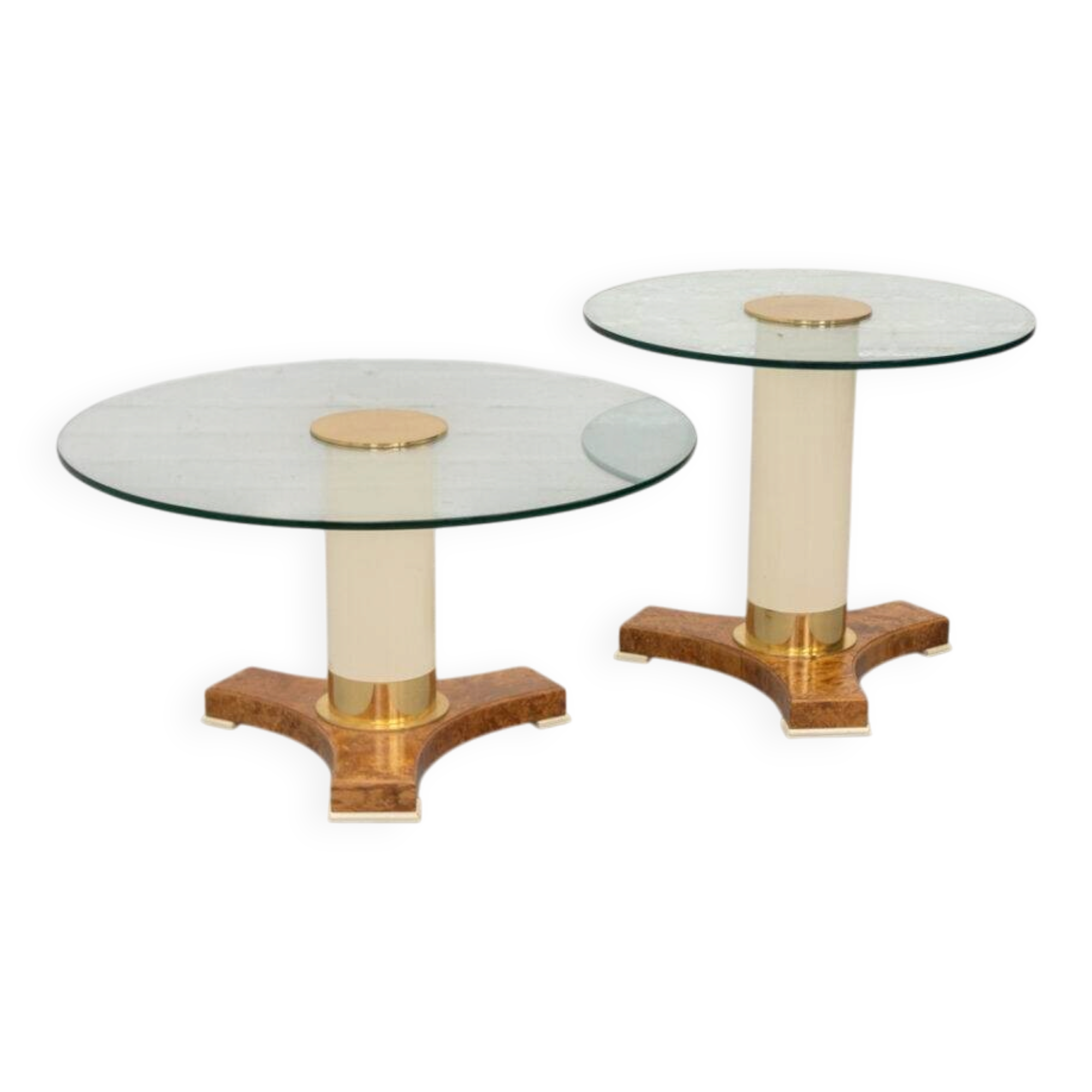 Tables de style Art Déco par Thörmer des années 1980