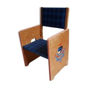 fauteuil enfant en bois