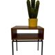 Vintage Pastoe bedside table side table 1960s teak veneer
