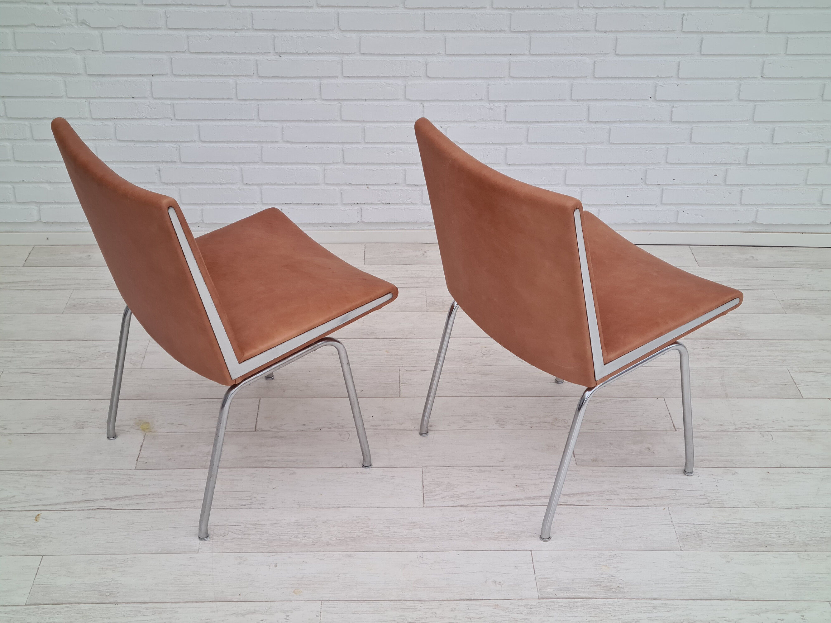 60s, Danish design by H.J.Wegner, chairs model AP38