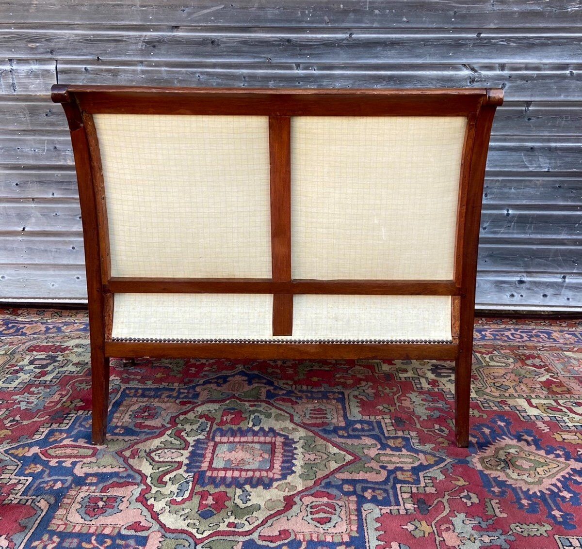 Mahogany bench period consulate return from Egypt