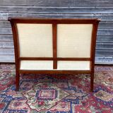 Mahogany bench period consulate return from Egypt