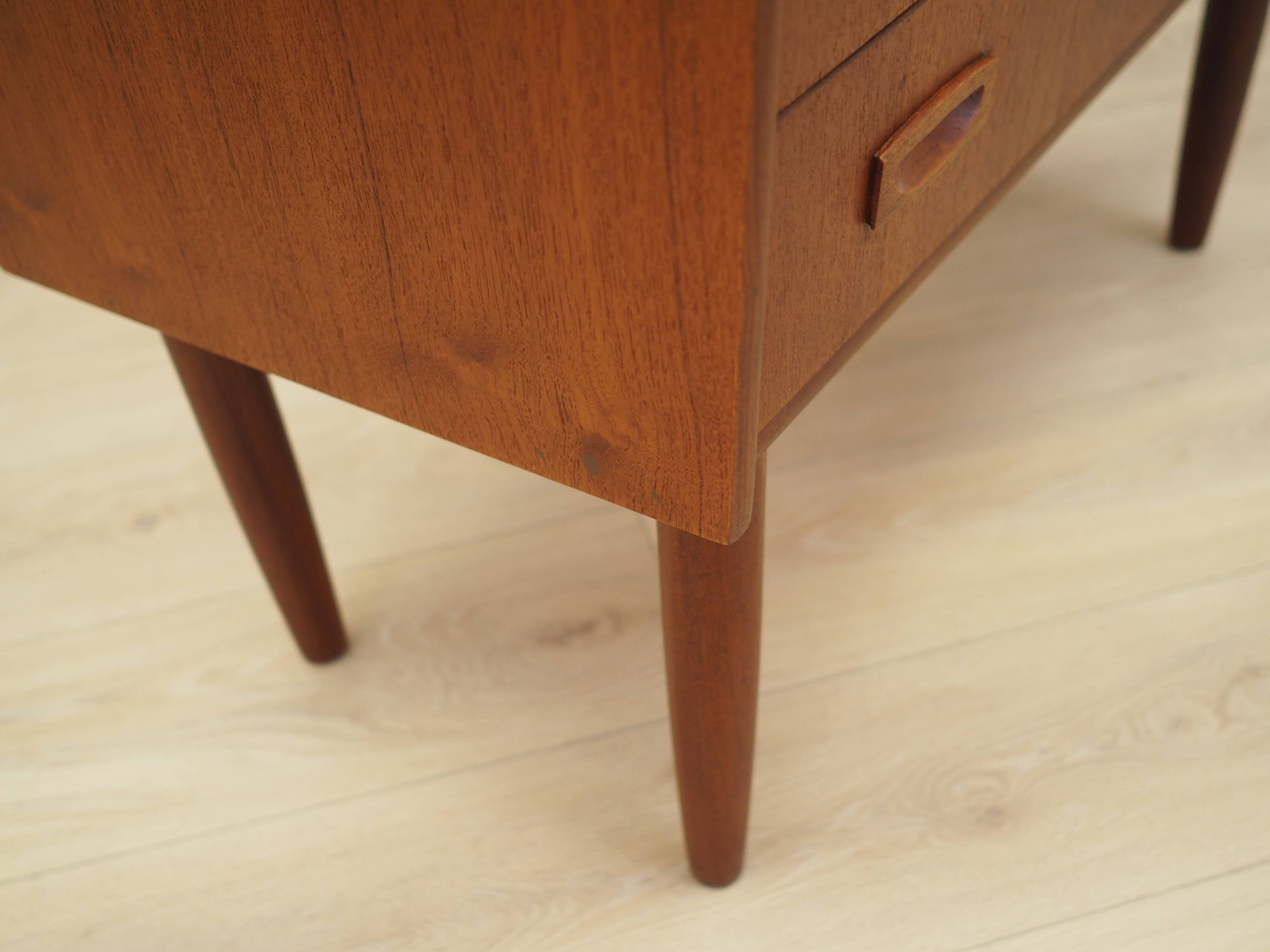 Teak secretary, Danish design, 1970s, production: Denmark