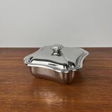 Vintage silver-plated sugar bowl / box