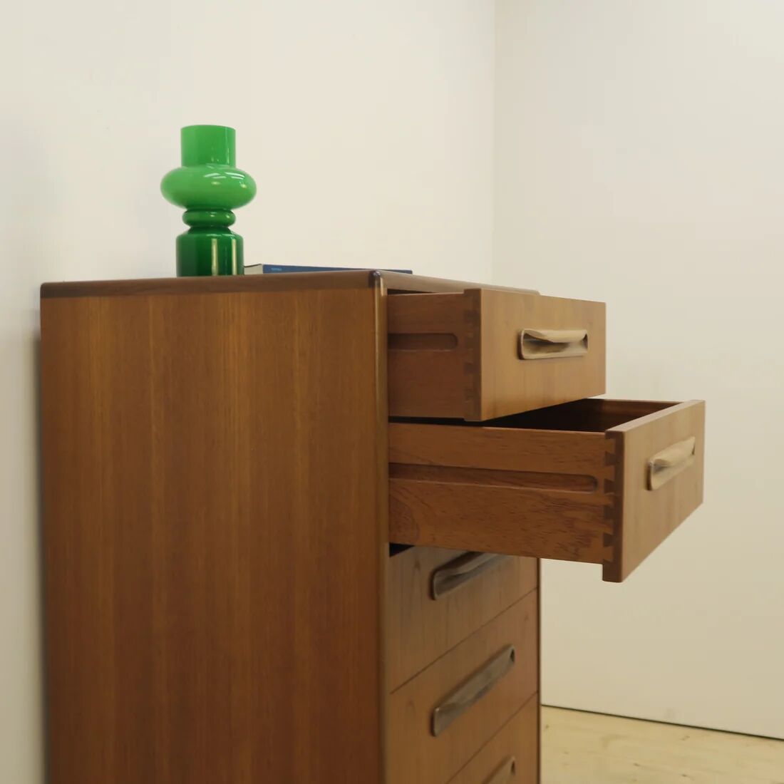 High chest of drawers "Fresco" by Victor B. Wilkins for G-Plan, teak, England 1960
