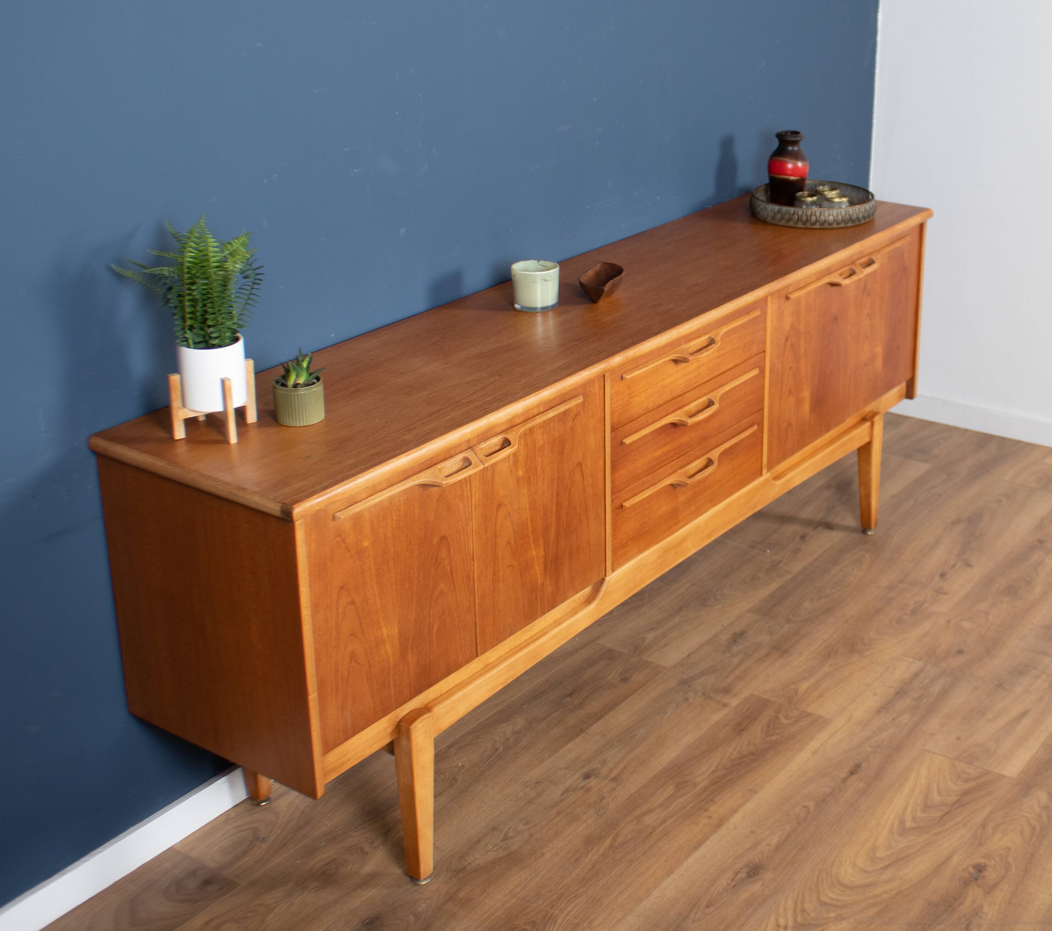 Long 1960s Teak Jentiuqe Mid Century Sideboard