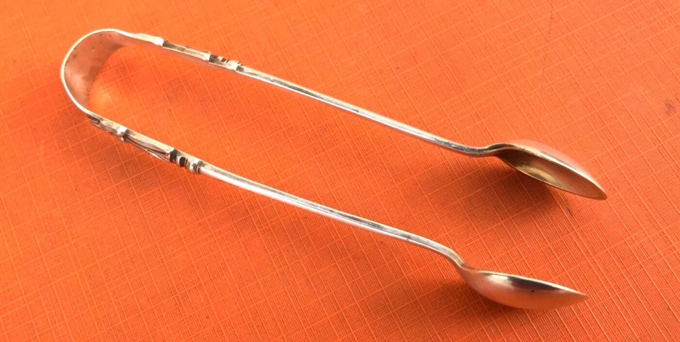 1900s Sugar tongs Religious decoration Apostle