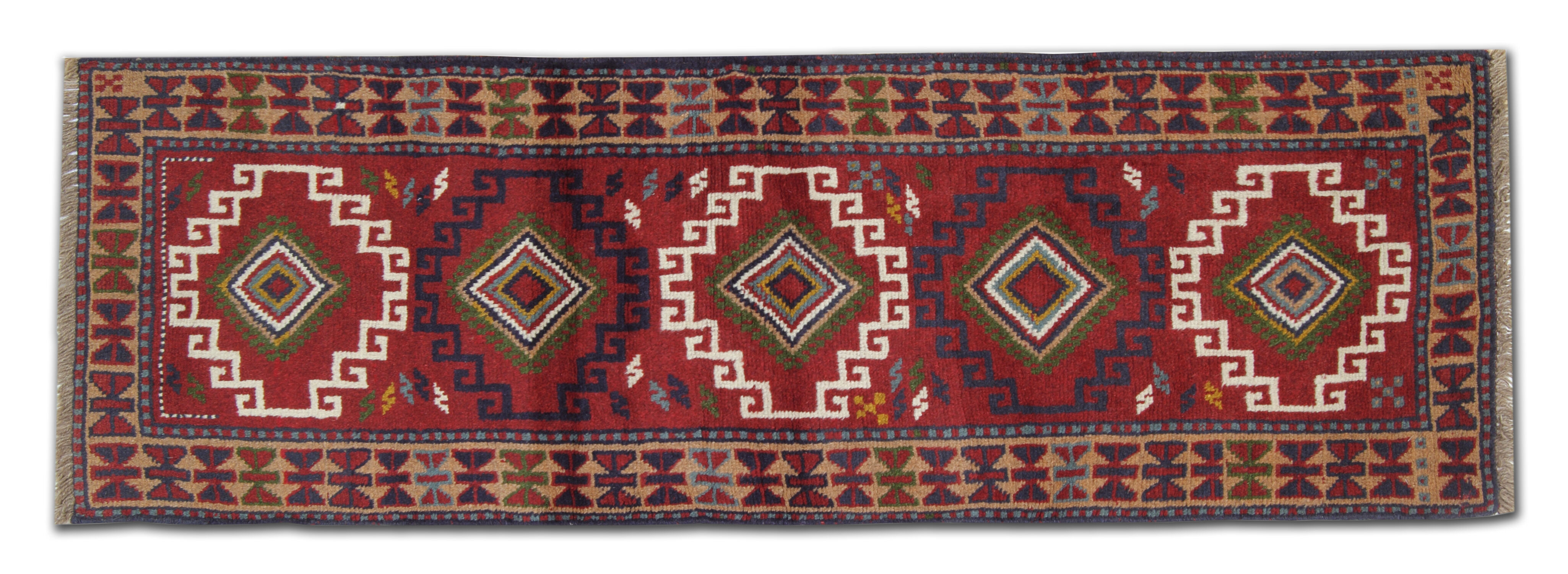 Vintage Oriental Rug 190x61cm