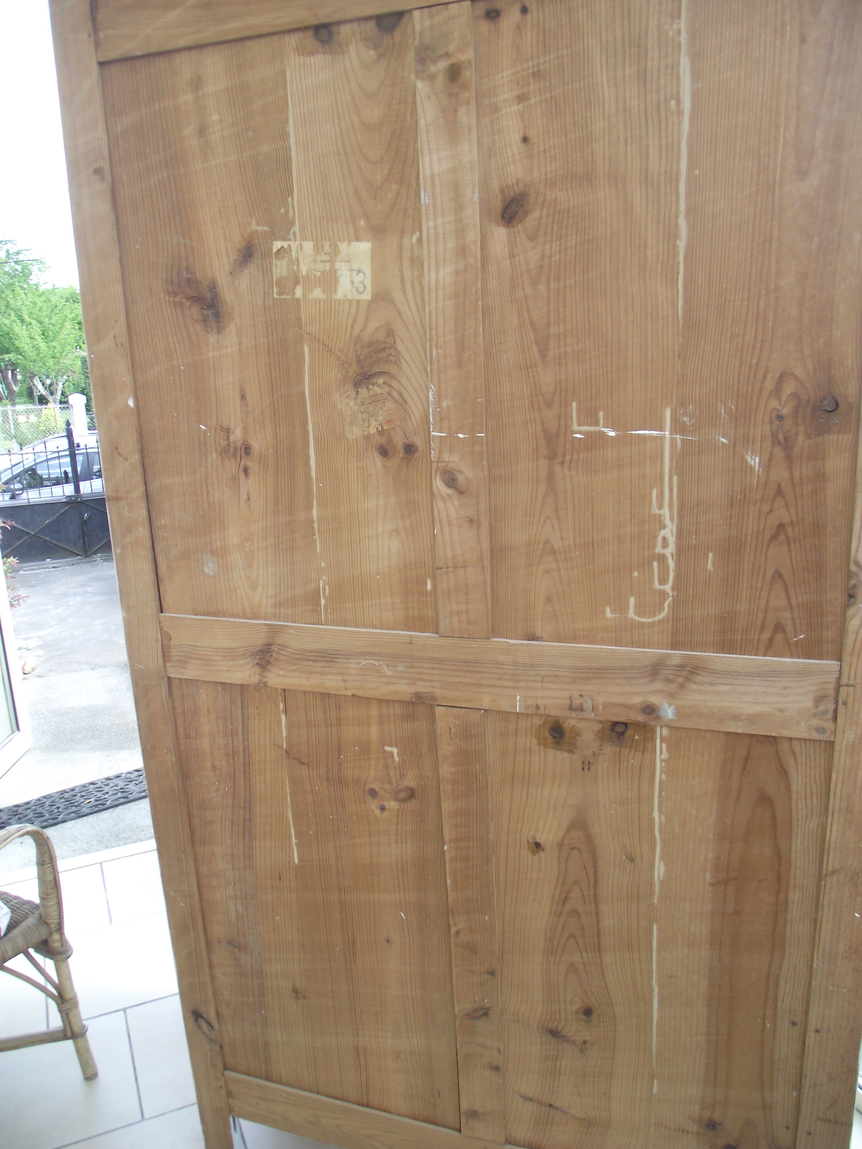 Painted Parisian wardrobe