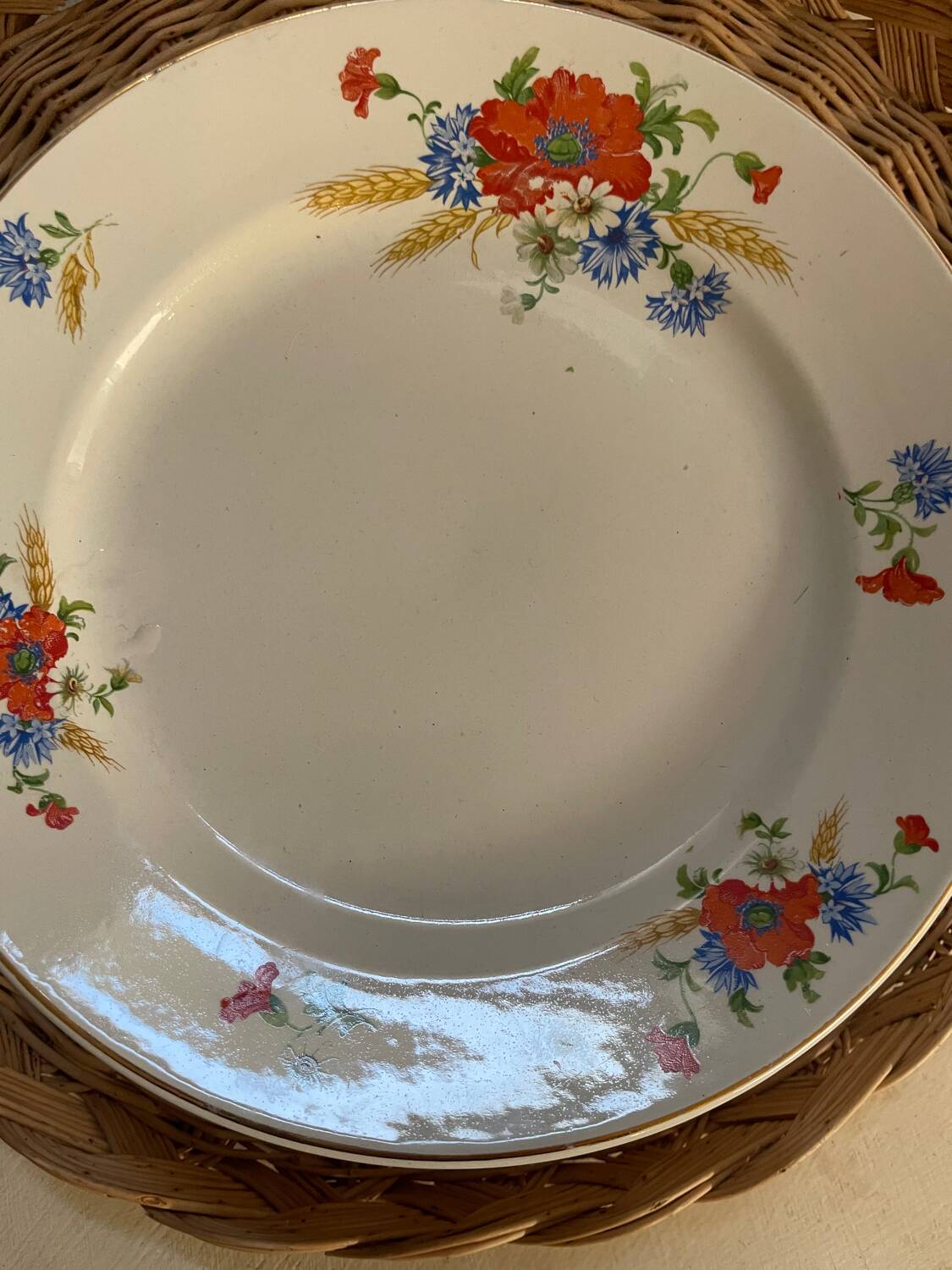 Luneville plates - set of 12