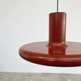 Suspension Lita dôme 58 vintage rouge brique