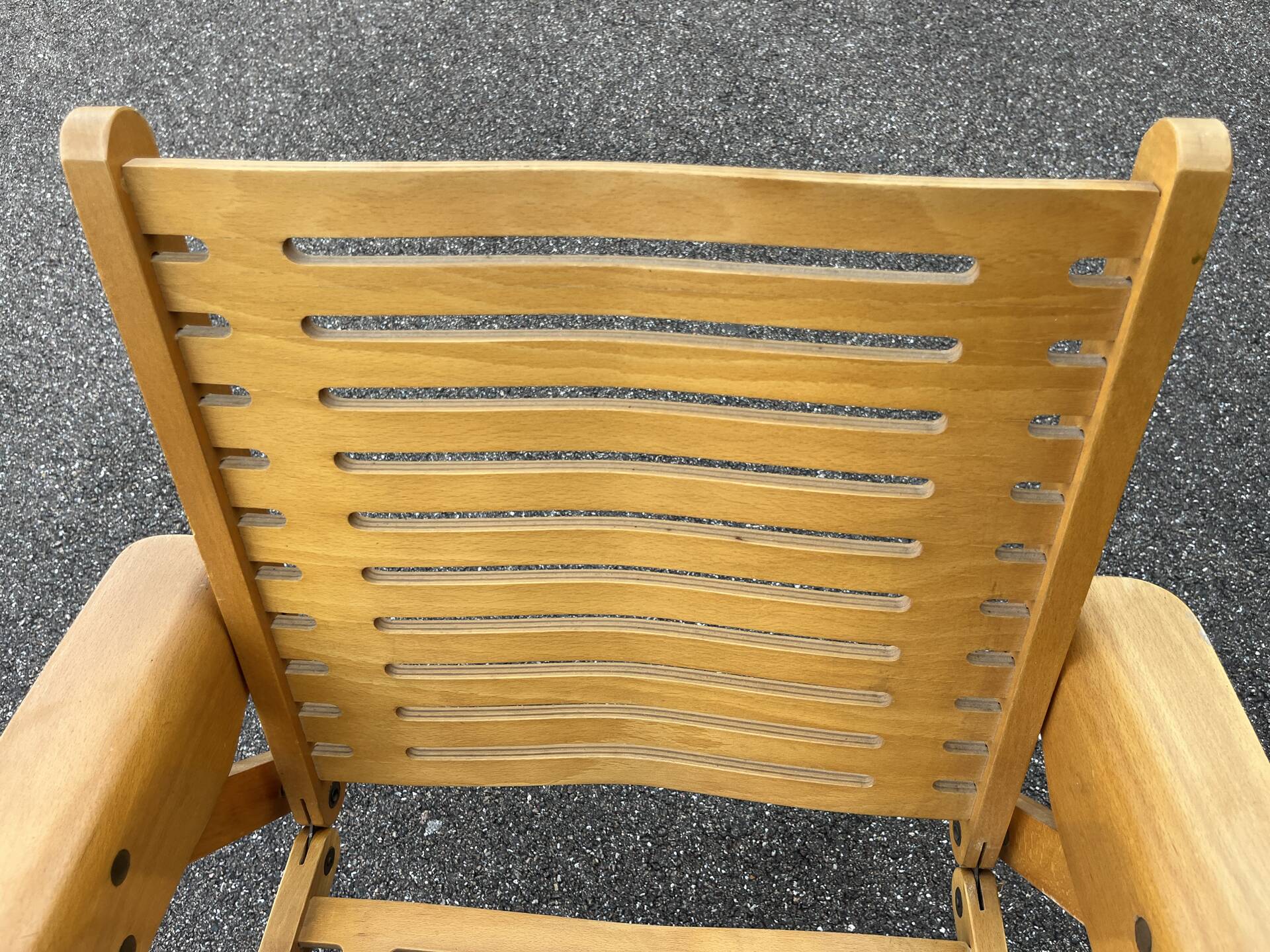 Vintage Scandinavian Niko Kalj Rex folding chair