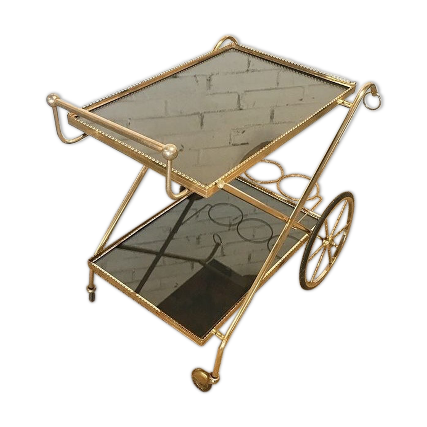 Brass rolling dessert