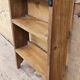 Burmese teak wall shelf