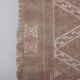 Vintage Turkish kilim, handwoven, 167x238 cm.