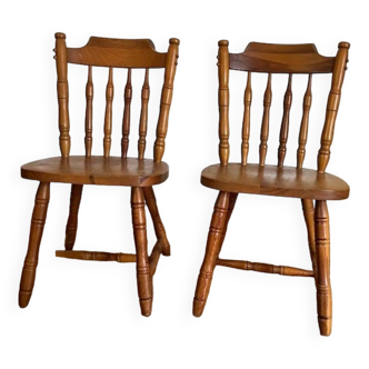 Pair of western chairs