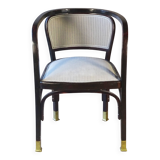 Armchair n°715 by Gustave Siegel for Kohn, 1905. Backhausen