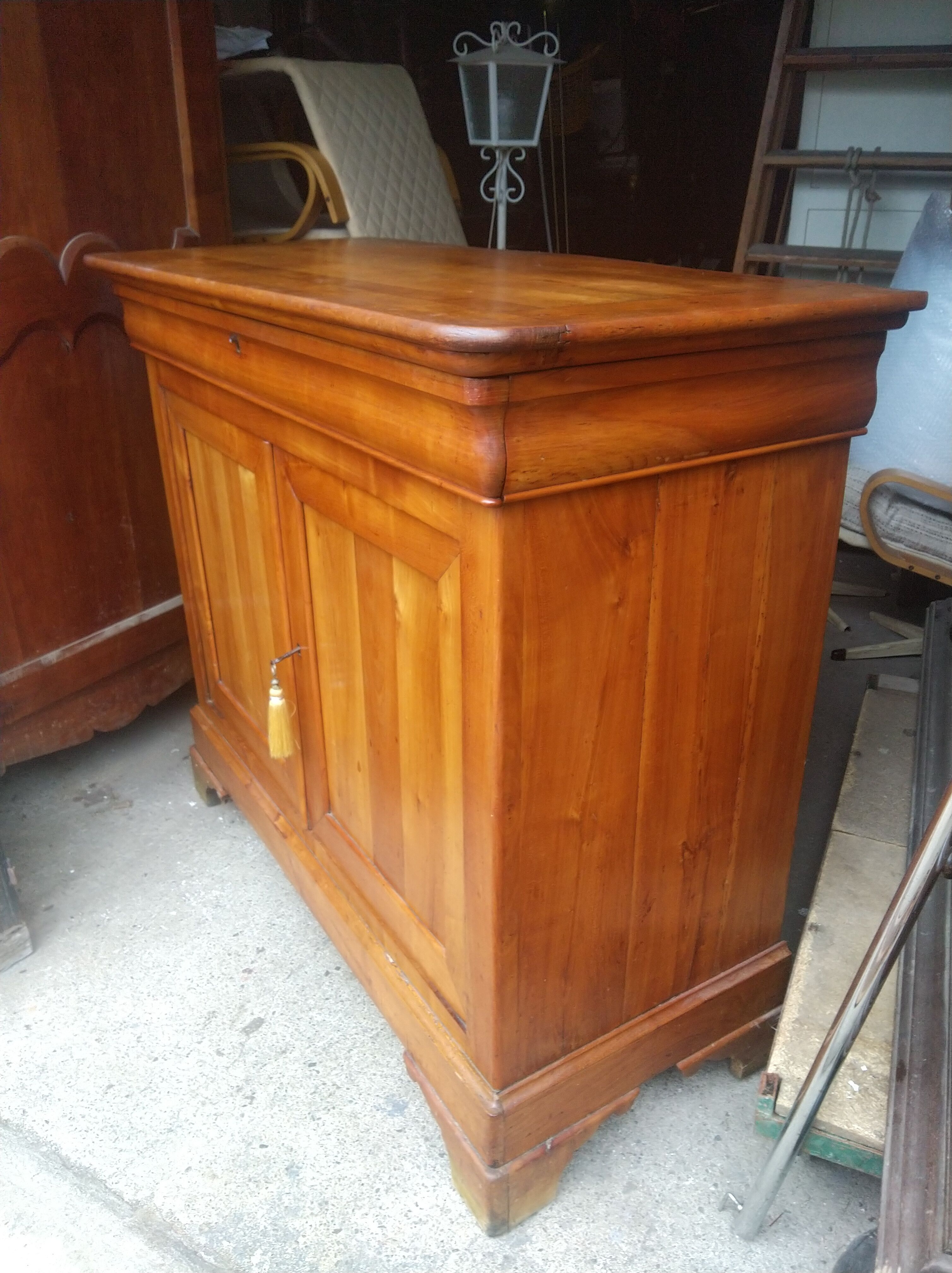 Louis Philippe period cherrywood sideboard