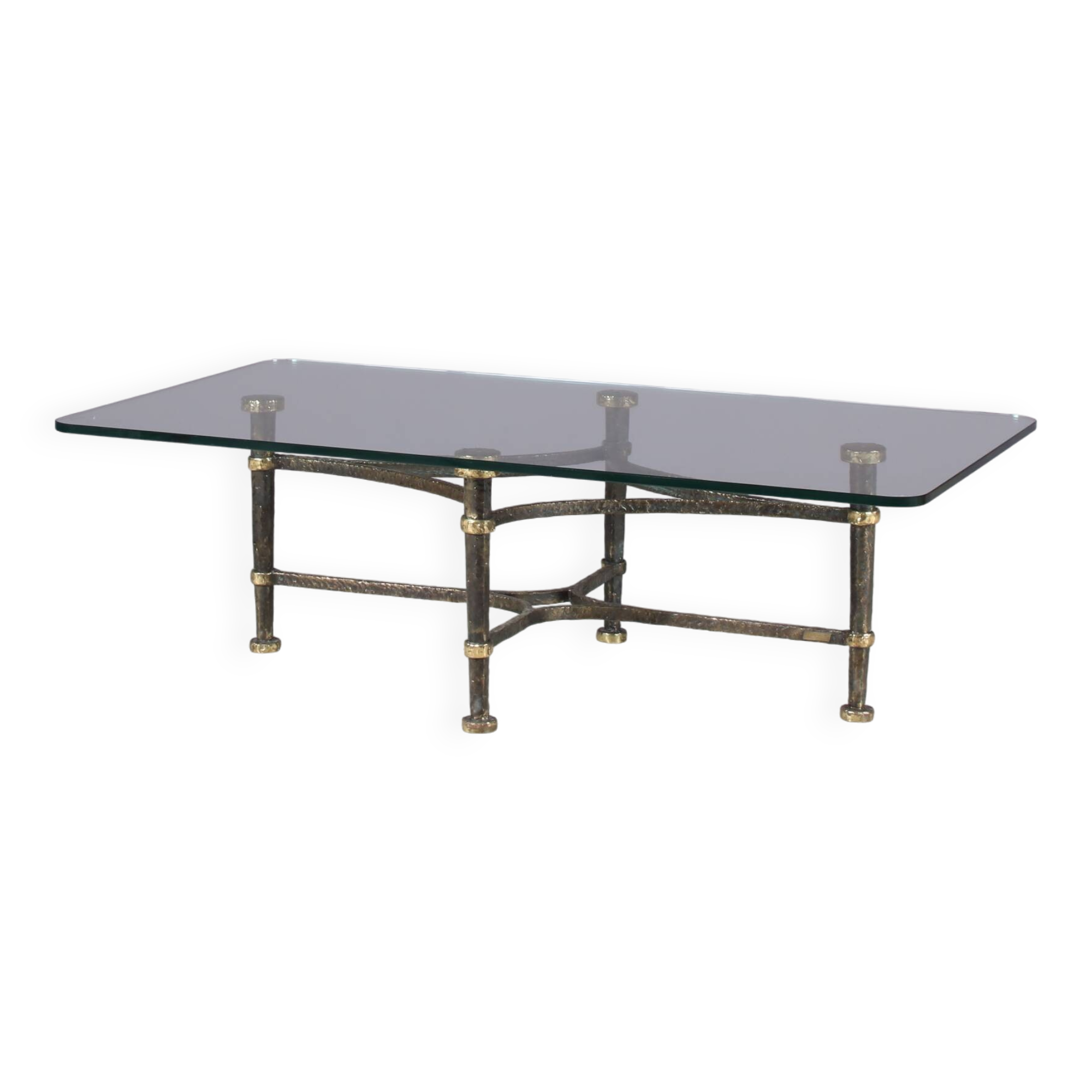 1990s Brutalist style coffee table from Italy