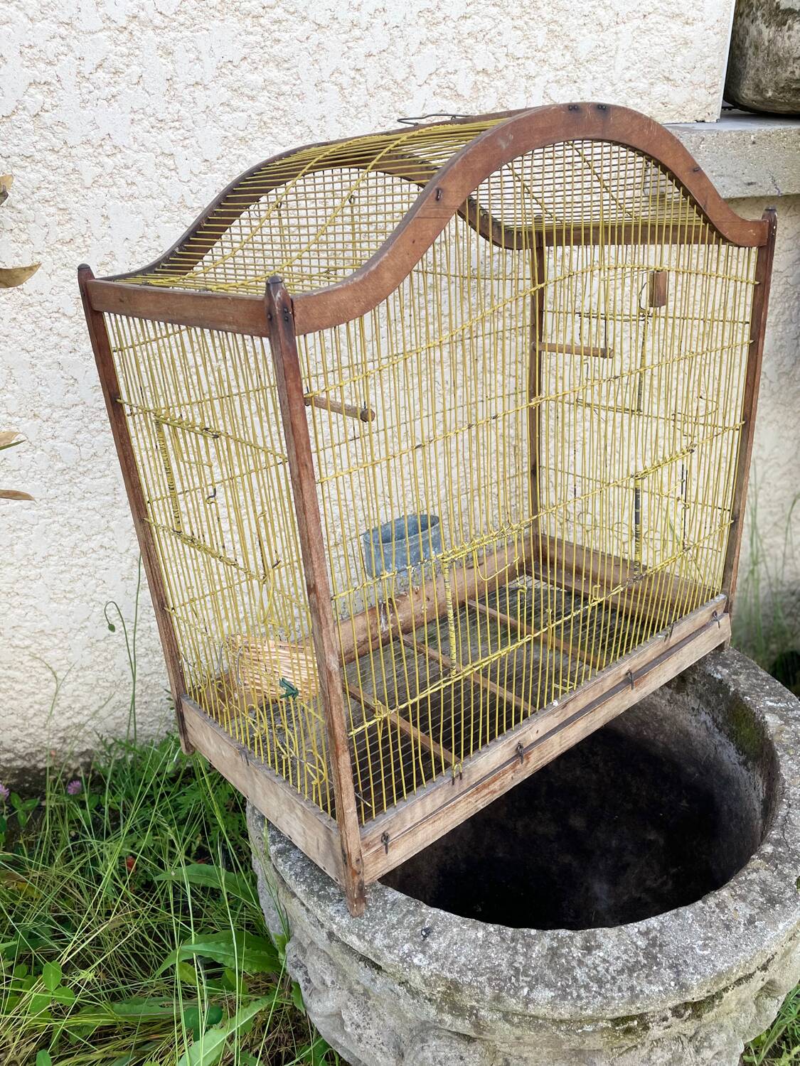 Old birdcage