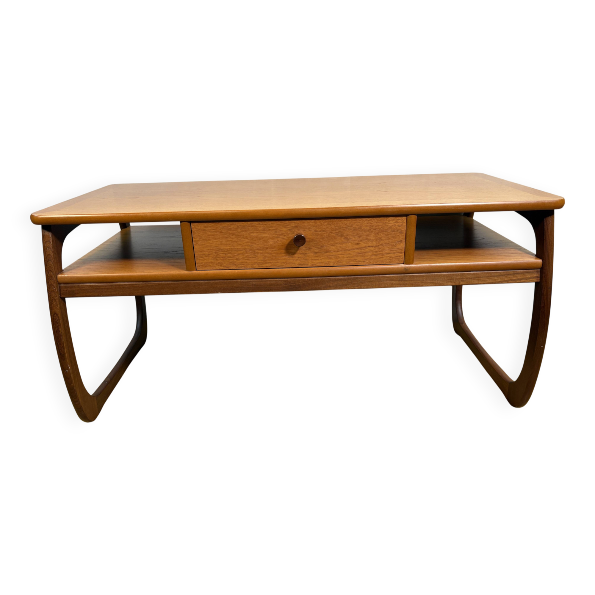 Vintage Parker Knoll Burlington Coffee Table | 1970s | Mid-Century Teak | S